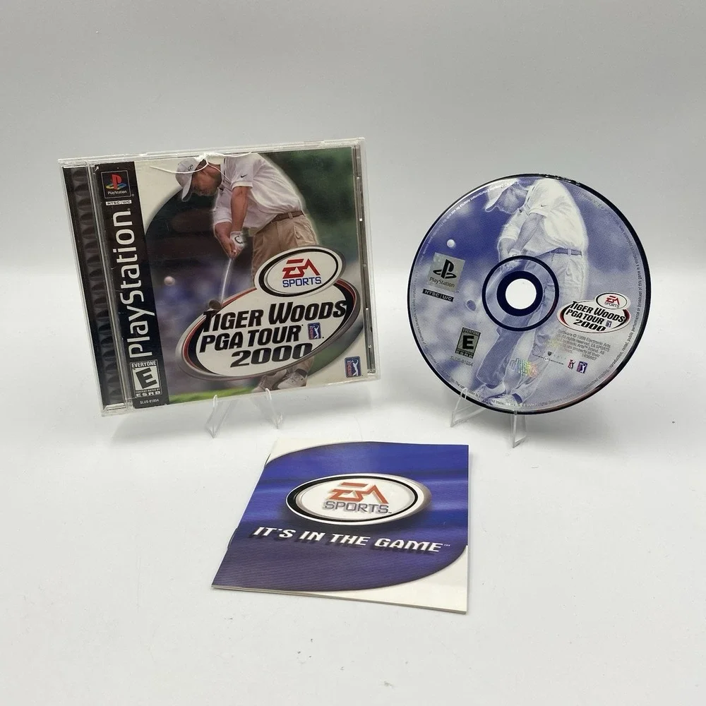 Tiger Woods 2000 (PS1, Playstation‎ 1) Complete Tested